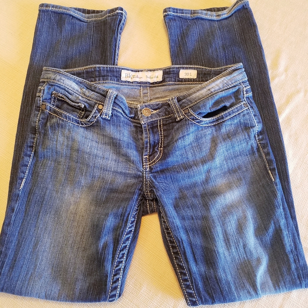BKE Denim Sabrina Bootcut Jeans 30L